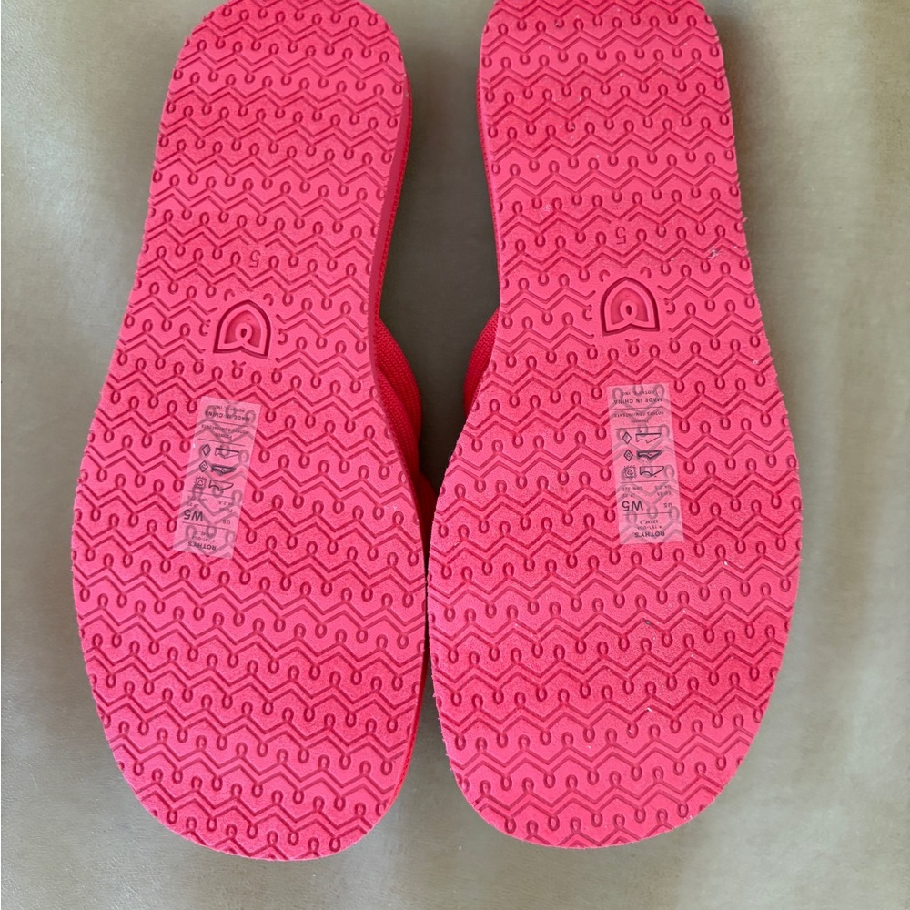 NWT Rothy's Vibrant Red Knotted Sandals - Picture 4 of 4